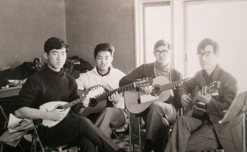 1968年1月 智明寮にて最初の合宿